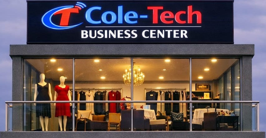 Cole-Tech Business Center storefront
