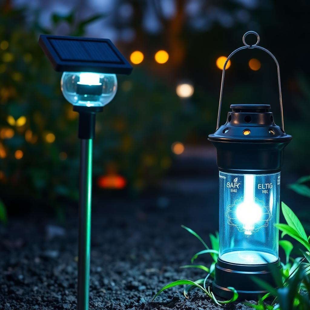 Solar Garden Lights & Bug Zappers